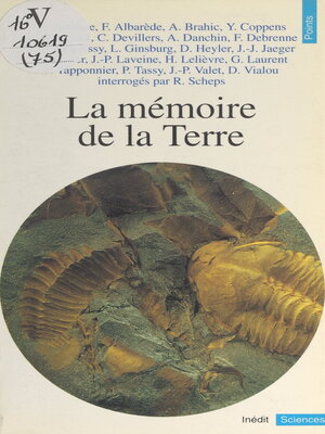cover image of La Mémoire de la Terre